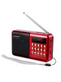 KK11 Mini Portable Radio Handheld Digital FM USB TF MP3 Player Speaker Rechargeable FM Radio For The Elderly. 