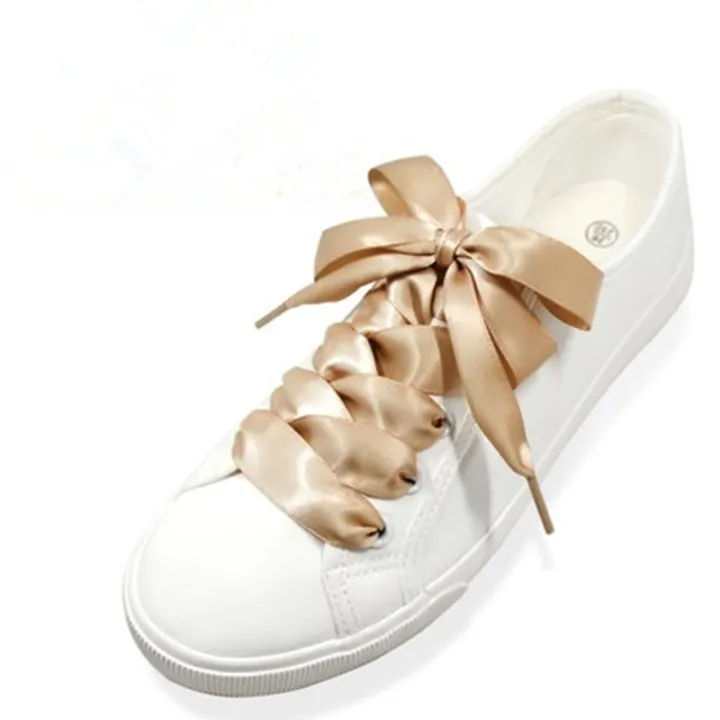 AL%20New%2022%20Color%202%20cm%20Width%20Satin%20Silk%20Ribbon%20Shoelaces%2080/100/120/140/160%20cm%20Length%20Sneaker%20Sport%20Shoes%20Lace%20Drop%20Shipping%20-%20Image%204