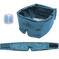 3D Satin Fabric Cover Soft Eyeshade Home Sleeping Eye Mask Office Eyepatch Bandage Relieve Fatigue Sleep Travel Blindfold. 