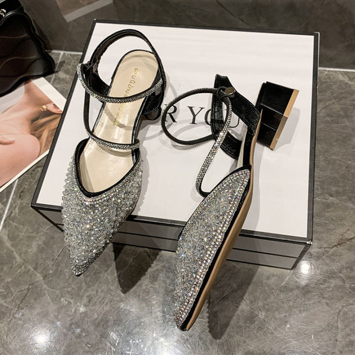 Fashion%20Shoes%20Summer%20New%20Toe%20Cap%20Sandals%20Women's%20Elegant%20Sandals%20Women's%20Outer%20Wear%20High%20Heels%20Thick%20Heel%20Shoes%20Women's%20Sandals%20-%20Image%203