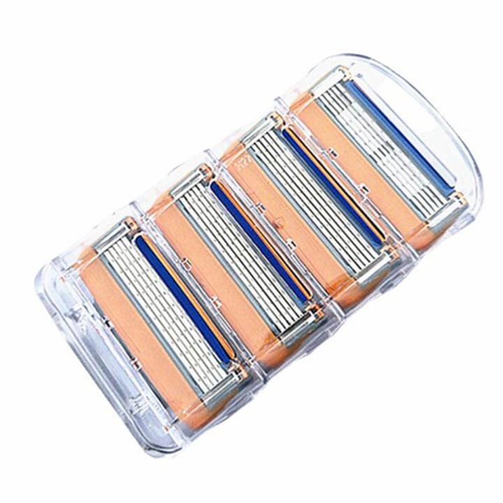 【Shop Now and Save】 4PCS SET 5 Men Blades Male Manual Razor Blades ...