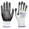 Xingyu N518 coated with adhesive gloves for labor protection, wear resistance, work on construction sites, anti slip, breathable rubber, cut resistant nylon nitrile. 