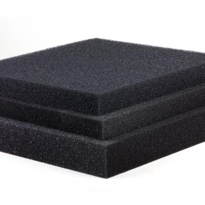 Universal Filtration Foam Aquarium Fish Tank Biochemical Filter Sponge - black 50x12x2cm 50x12x2cm