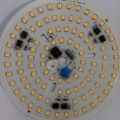 WARM WHITE Waterproof 112mm ROUND White 50W DIRECT AC 220V 50Watt LED Light Bulbs 96Pcs Warm White SMD LED Light Plate With MOV Integrated IC Driver. 
