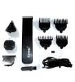 Kemei KM- 3580 Rechargeable Professional Grooming Kit - Black - Trimmer - Trimmer For Men - Trimmer. 