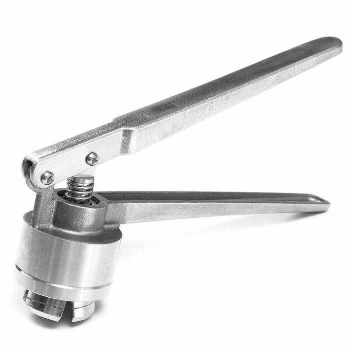 Durable Stainless Steel Manual Vial Crimper Hand Sealing Machine for Crimping 20Mm Flip Off Caps for Aluminum Plastic
