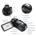 Andoer 4K Ultra HD Handheld DV Professional Digital Video Camera CMOS Sensor Camcorder-black. 