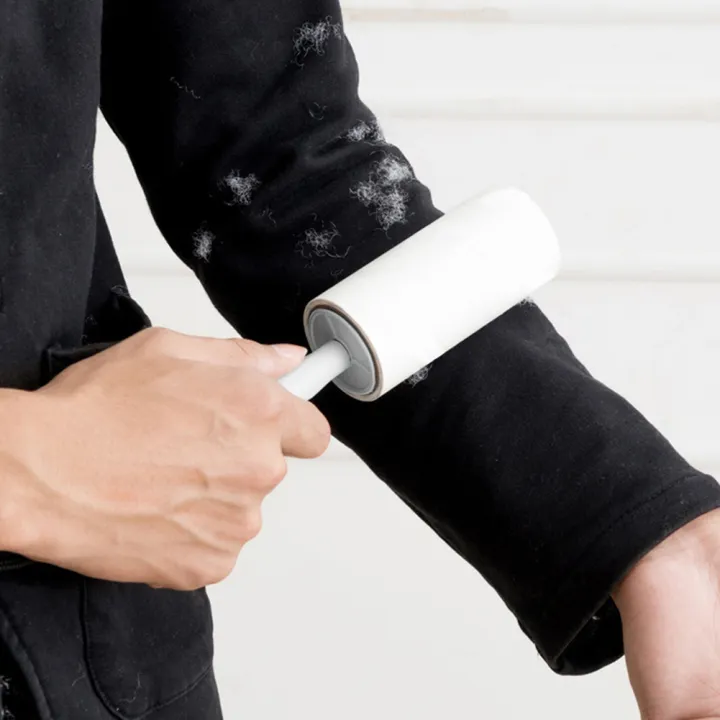 1%20Pcs%20Clothes%20Dust%20Hair%20Removal%20Brush%20Sticker%20Sticky%20Lint%20Roller%20Cleaning%20Remover%20Tool%20-%20Image%205