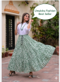 Trendsetter -Upscale Living -Floral Skirt Casual Beach Long Skirt for Woman.- Inventive Choice Qualityful - Easy To care and Longive. 