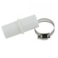 1/2Set Strong Reliable Connection Drain Hose Connector with 2 Clamps For Washing Machine Water Pipe Washer Hose Adapter Kit.