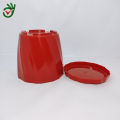 Flower tob 6 inch 3 pcs combo plastic pack flower pot/ Tub / Indoor Camellia Planter With Tray - 3 Pcs. Plastic flower tub camellia planter Gardening planter pot.