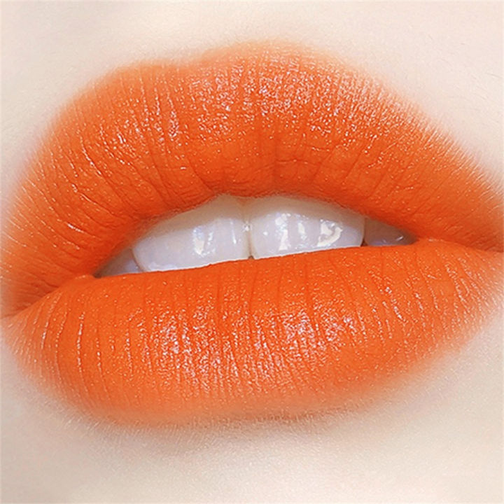 Korean%20Style%20Lipstick%20Hydrating%20Fashionable%20Long-acting%20Formula%20Moisturizing%20Bright%20Colors%20Non%20Drying%20Orange%20Lip%20Gloss%20Lipstick%20-%20Image%204
