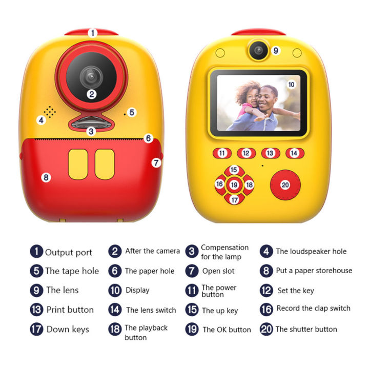 HXSJ%20Camera%20Printer%20Thermal%20Printer%20Camera%20Kids%20Toys%20Outdoor%20Photography%20Polaroids%20Mini%20Kids%20Camera%202%20Inch%20LCD%20Screen%20Digital%20Children%20Camera%20-%20Image%206