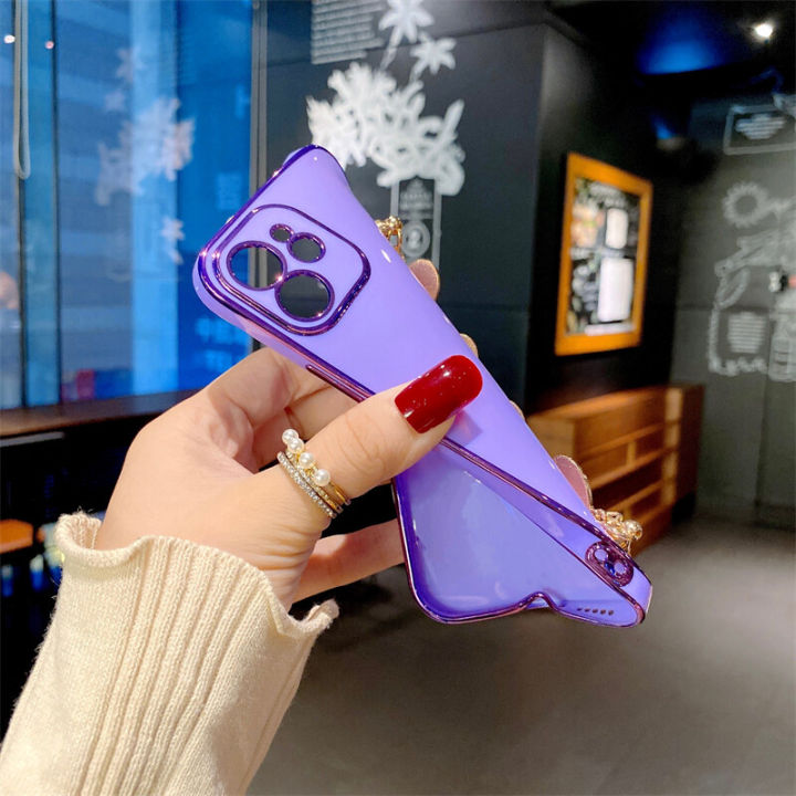 Phone%20case%20OPPO%20A92%20Soft%20Case%20Transparent%20Plating%20Electroplating%20Shiny%20Cases%20+%20Love%20Bracelet%20For%20OPPO%20A92%20Cover%20-%20Image%209