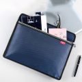 THE IDOL Waterproof High Capacity Filing Products Student Portfolio Bag Conference Bag Organizer Bag Business Handbag File Organizer Package Business Storage Bag A4 File Bag Briefcase Canvas.