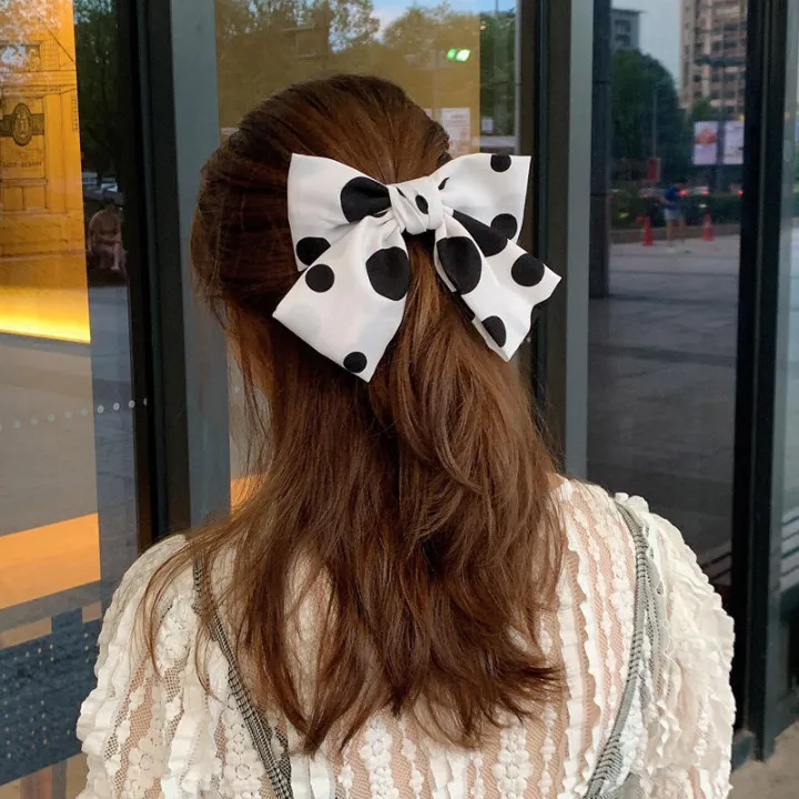 1%20Pc%20Trendy%20Big%20Polka%20Dot/%20Large%20Ball%20Printed%202%20Layer%20Hair%20Band%20For%20Girls%20Simple%20Stylish%20-%20Bowknots%20Hair%20Clip%20for%20Women%20New%20Collection%20Hairpin%20Hair%20Accessories%20For%20Summer%20Style%20Women%20-%20Hair%20Band%20-%20Image%2010