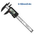 Professional Digital Vernier Caliper 0-150mm 6-inch LCD Electronic Carbon Fiber Altimeter Micrometer Measuring Universal Tool-0-150mm.