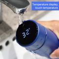 Stainless Steel Temperature Smart Vacuum Insulated Thermos Water Bottle with LED Temperature Display Perfect for Hot and Cold Drinks Drinkware Smart Hot Water Bottle Travel Mug - 500ML Water Bottle. 
