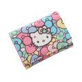 Cartoon Wallet Female Short Cute Japanese Style Fresh Girl Heart Small and Ultra-Thin Folding Children Princess Versatile Bag. 