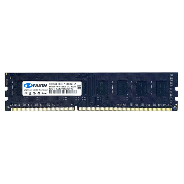TXRUI 8GB DDR3 1600MHz Desktop RAM | Daraz.com.bd