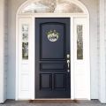 Welcome Sign Welcome Front Door Round Wood Sign Hanging Welcome Sign for Farmhouse Porch Welcome Sign Front Door Decor.