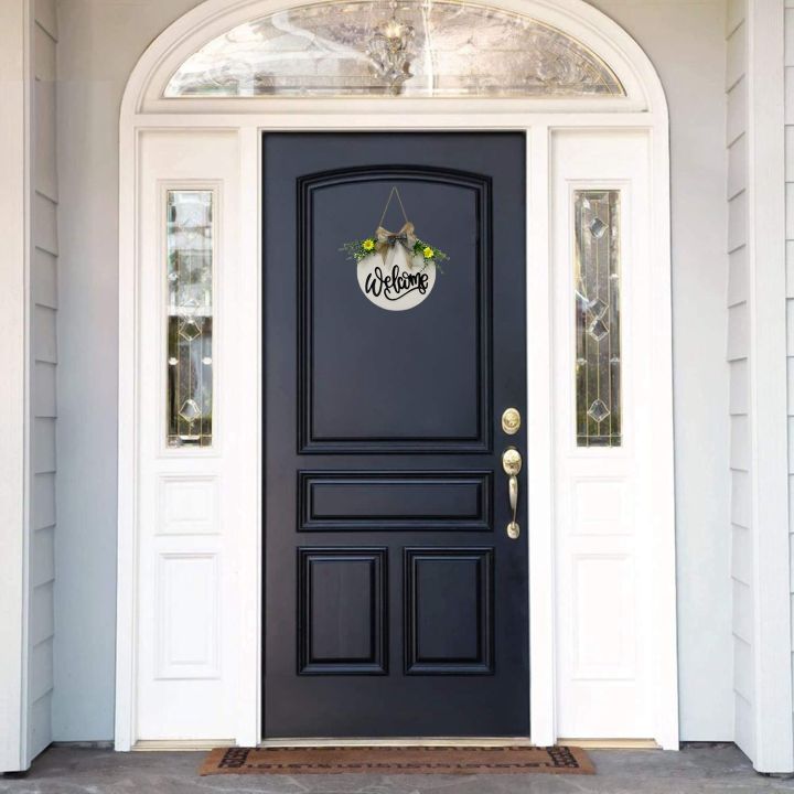 Welcome%20Sign%20Welcome%20Front%20Door%20Round%20Wood%20Sign%20Hanging%20Welcome%20Sign%20for%20Farmhouse%20Porch%20Welcome%20Sign%20Front%20Door%20Decor%20-%20Image%206
