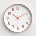 Silent Modern Clock for Wall, 3D Numbers Wall Clock Colour 8. 