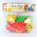 Educational Building Blocks Set For Kids -24 Pcs Plastic Building Block Set Toy For Kids (Multicolor). 