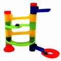 1Set Bead Run Toys for Children Kids DIY Building Blocks Education Orbit Ball Track Run Race Game Tower Construction Toy.