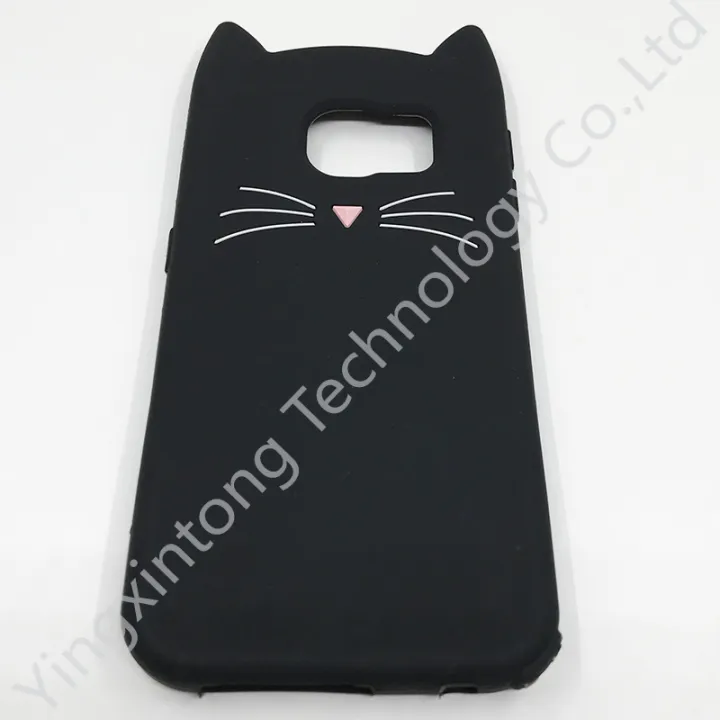 Cute%20Cat%20Ears%20Phone%20Case%20For%20Samsung%20Galaxy%20S6%20S7edge%20J4+%20J4%20Plus%202018%203D%20Cartoon%20Shockproof%20Soft%20Silicone%20Back%20Cover%20-%20Image%203