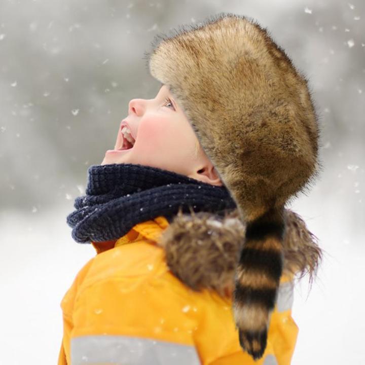 SMGSLIB%20Good-looking%20Winter%20Hat%20Raccoon%20Tail%20Keep%20Warm%20Soft%20Winter%20Thermal%20Ladies%20Cap%20Female%20Headwear%20-%20Image%204