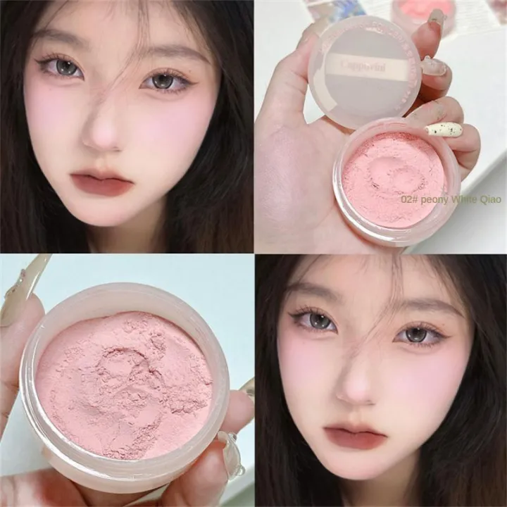 Cappuvini%20Blush%20Powder%20Pink%20Cheek%20Mineral%20Blush%20Loose%20Powder%20Matte%20Face%20Setting%20Tinted%20Blusher%20Rouge%20Cosmetics%20With%20Make-up%20Puff%20-%20Image%202