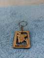 Bangladesh Map Wooden Key Ring 1 Pcs.