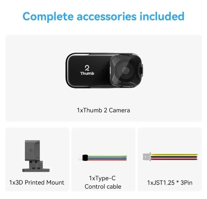 RunCam%20Thumb%202%20Action%20Camera%204K%2060fps%20Camera%20with%20FPV%20Outout%20-%20Image%202
