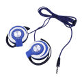Universal 3.5mm Plug Wired Clip On Ear Sports Earphone Heavy Bass Headphone For Most Phones Tablets MP3 MP4 Handsfree Headset.