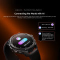 Oraimo Watch GT OSW-852H Dark Chrome (Black) Bluetooth Calling Smart Watch.