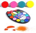 Water Color Cakes Artist Palette Artist's Series with Brush. 