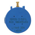 Potentiometer, Adjustable Resistor, High Precision Practical Low Power Consumption Durable for Rotary 500 Ohm.