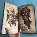 New Necronomicon Dark Magic Book Demon Evil Dead Summon Book Altar Ceremony Prop Book Collection Living Room Desktop Decoration.