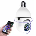 V380 PRO Q16 BULB PTZ WIFI IP Camera 2MP 1080P 360 Degree Rotation Night Vision Two-Way Audio Motion Detection.