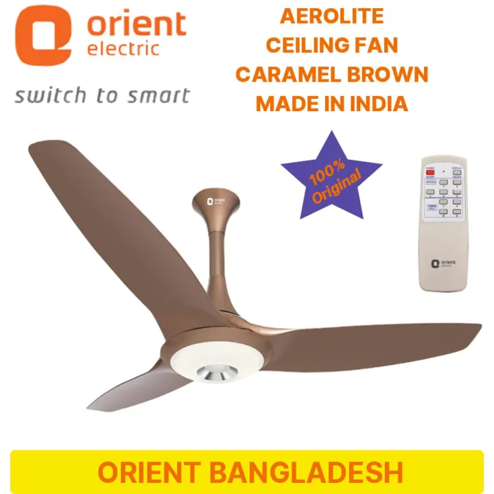 Orient Ceiling Fan Orient Aerolite Ceiling Fan with Remote (1200MM / 48