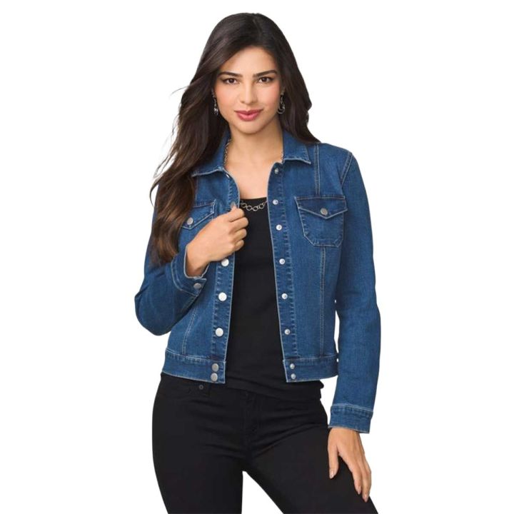 High quality denim jacket for women in low price | Premium denim jacket for women stylish 2024 | Jeans jacket for women - Winter collection for women