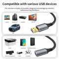 CASIFY G1 USB Extension Cable USB 3.0 Extender USB Cable Male to Female 5Gbps Data Transfer Compatible with Printers, Mouse, Keyboard, Flash Drive, Hard Drive, Hub, Oculus VR, Xbox 1m, 2m. 