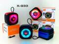 High Base NEW X-933 New Super Bass Portable Wireless Blue-tooth Speakers RGB LED Light Active Stereo Woofer Hifi Music BT Outdoor Mini Speaker. 