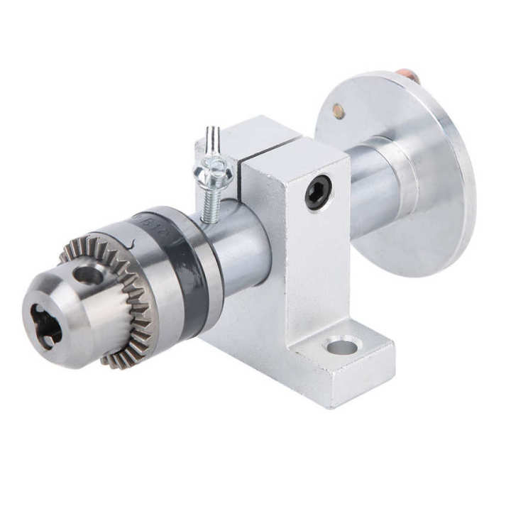 DIY Multifunctional Lathe Drilling Tailstock Live Center Head With Claw For Mini Lathe Machine Revolving Centre Woodworking Tool I2964614090
