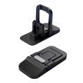 2x Mini Lap Stand Ergonomic Lightweight Durable Anti Slip Self Sticky Keyboard Riser Feet Lap Stand Heat Dissipation.