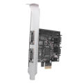 PCI Express Expansion Card Support RAID 0 RAID 1 RAID 0+1 Mode Support JBOD SATA IDE eSATA Converter RAID Controller Card.