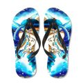 New Dragon Ball Son Goku Vegeta Thong Slippers Anime Super Saiyan Adult Children Beach Flipflops Non-slip Bathroom Home Slippers. 