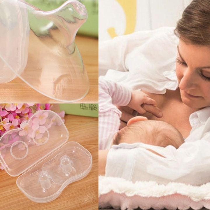 2%20Piece%20Nipple%20Shield%20with%20Carrying%20Boxes%20Breastfeeding%20Nipple%20-%20Image%203