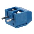 2-Pin Screw Terminal Block Connector 5.08mm Pitch Panel PCB Mount, 20Pcs.